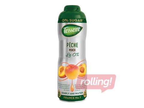 Siirup Teisseire Peach, suhkruvaba, 0,6 l (virsik)