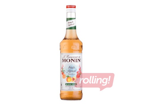 Koncentrāts Monin Pure persiku-aprikožu, 700ml (Taras depozīts iekļauts cenā)