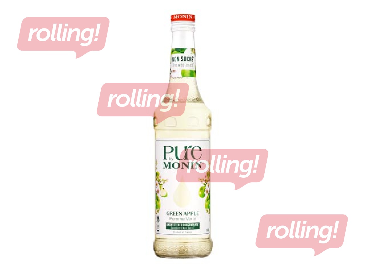Koncentrāts Monin Pure zaļo ābolu, 700ml (Taras depozīts iekļauts cenā)