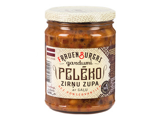 Gray pea soup with meat, Frauenburgas gardumi, 500g