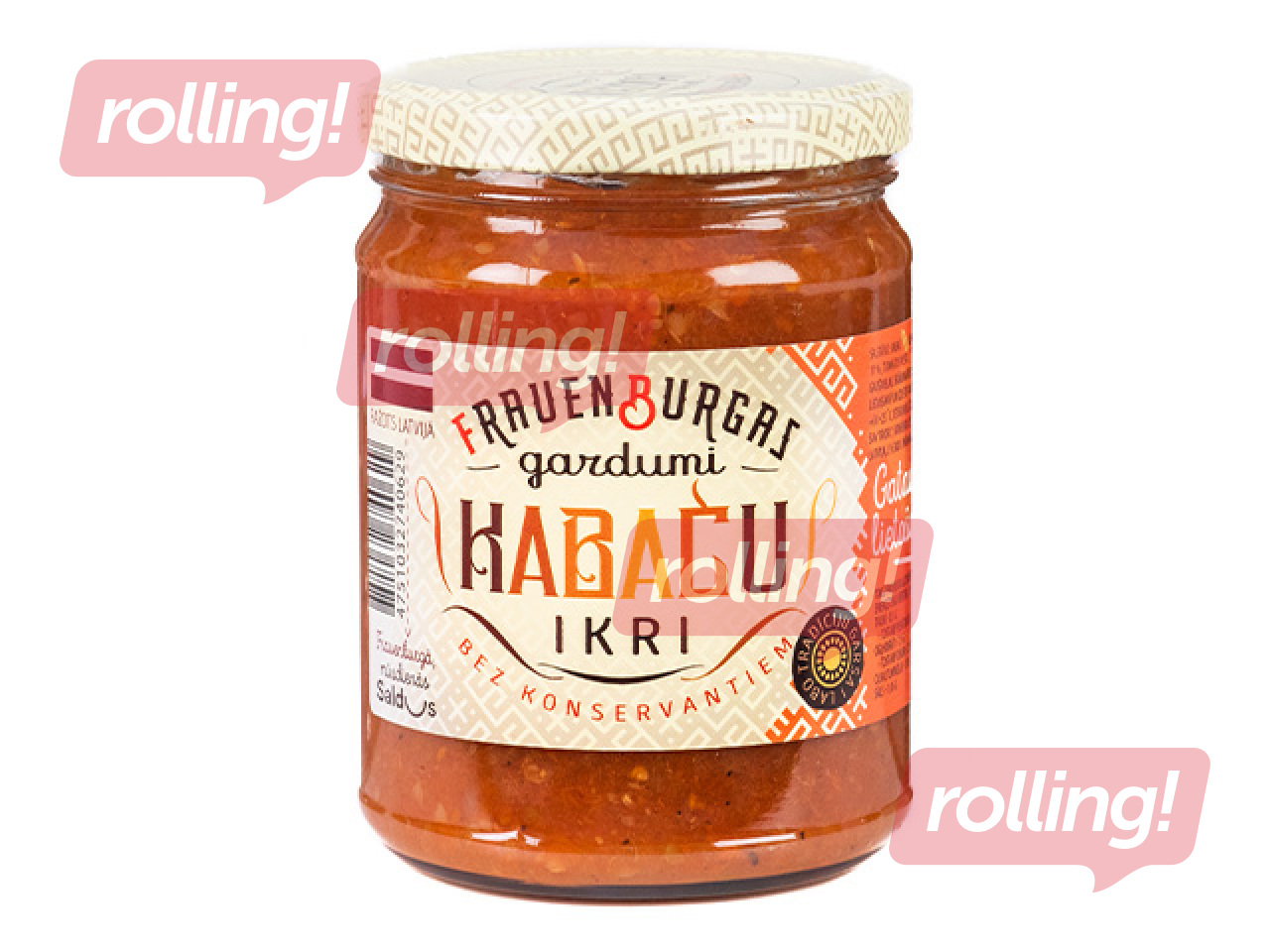 Kabaču ikri, Frauenburgas gardumi, 500g