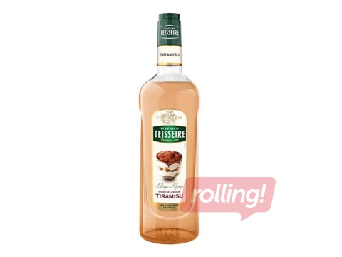 Sīrups Teisseire ar tiramisu garšu, 700ml (Taras depozīts iekļauts cenā)