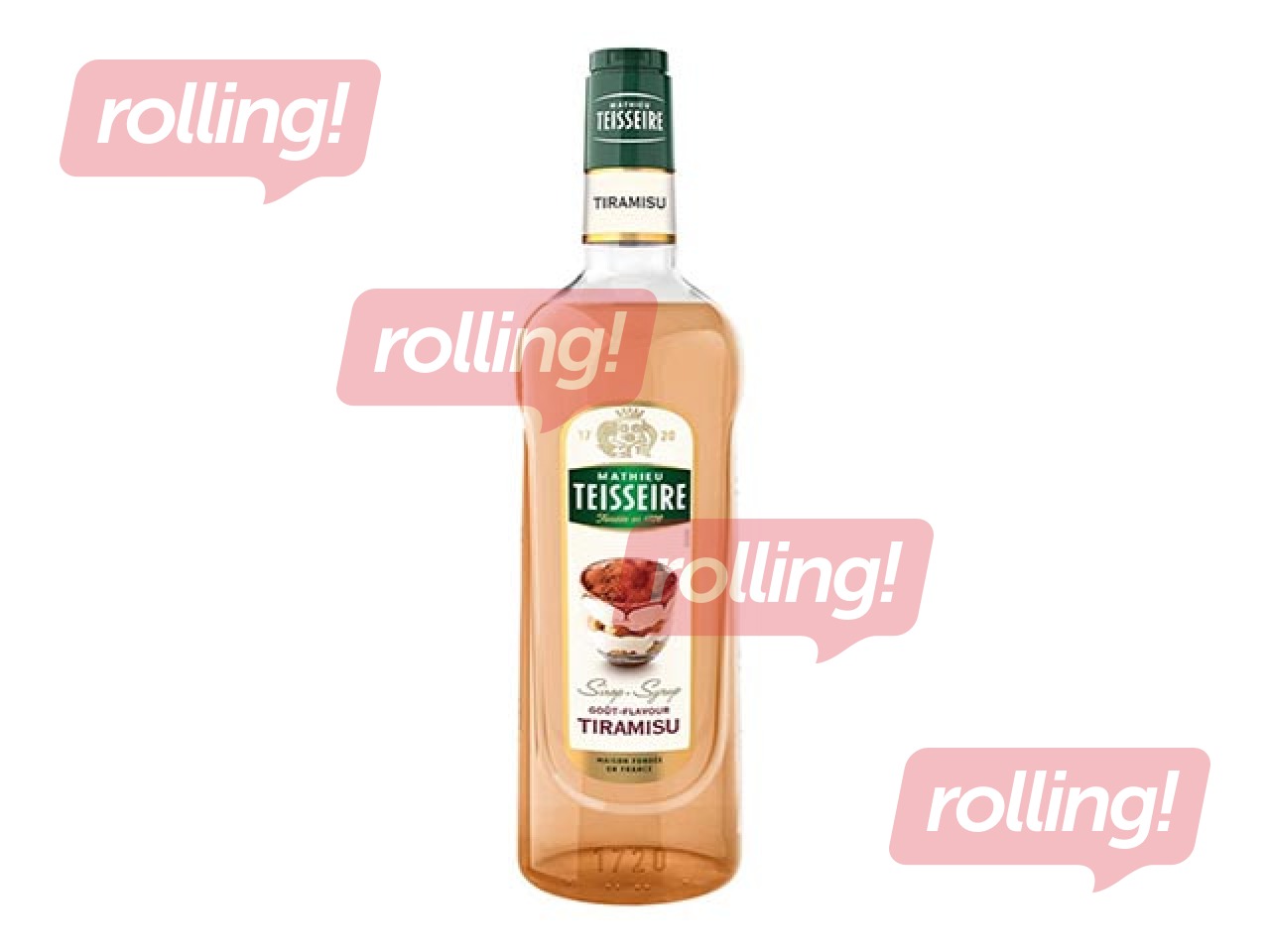 Sīrups Teisseire ar tiramisu garšu, 700ml (Taras depozīts iekļauts cenā)
