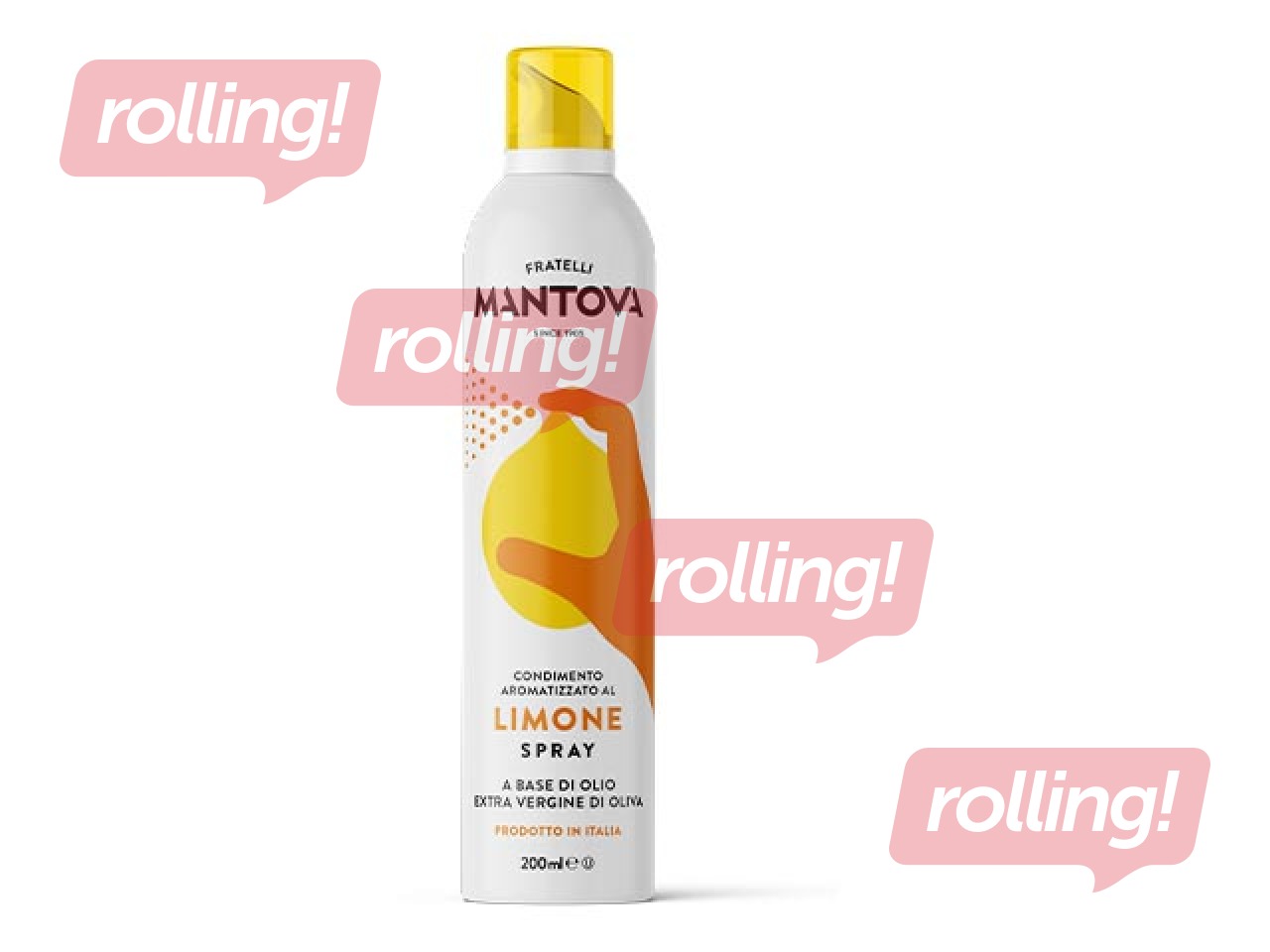 Izsmidzināma Extra Virgin olīveļļa ar citronu, Mantova, 200ml