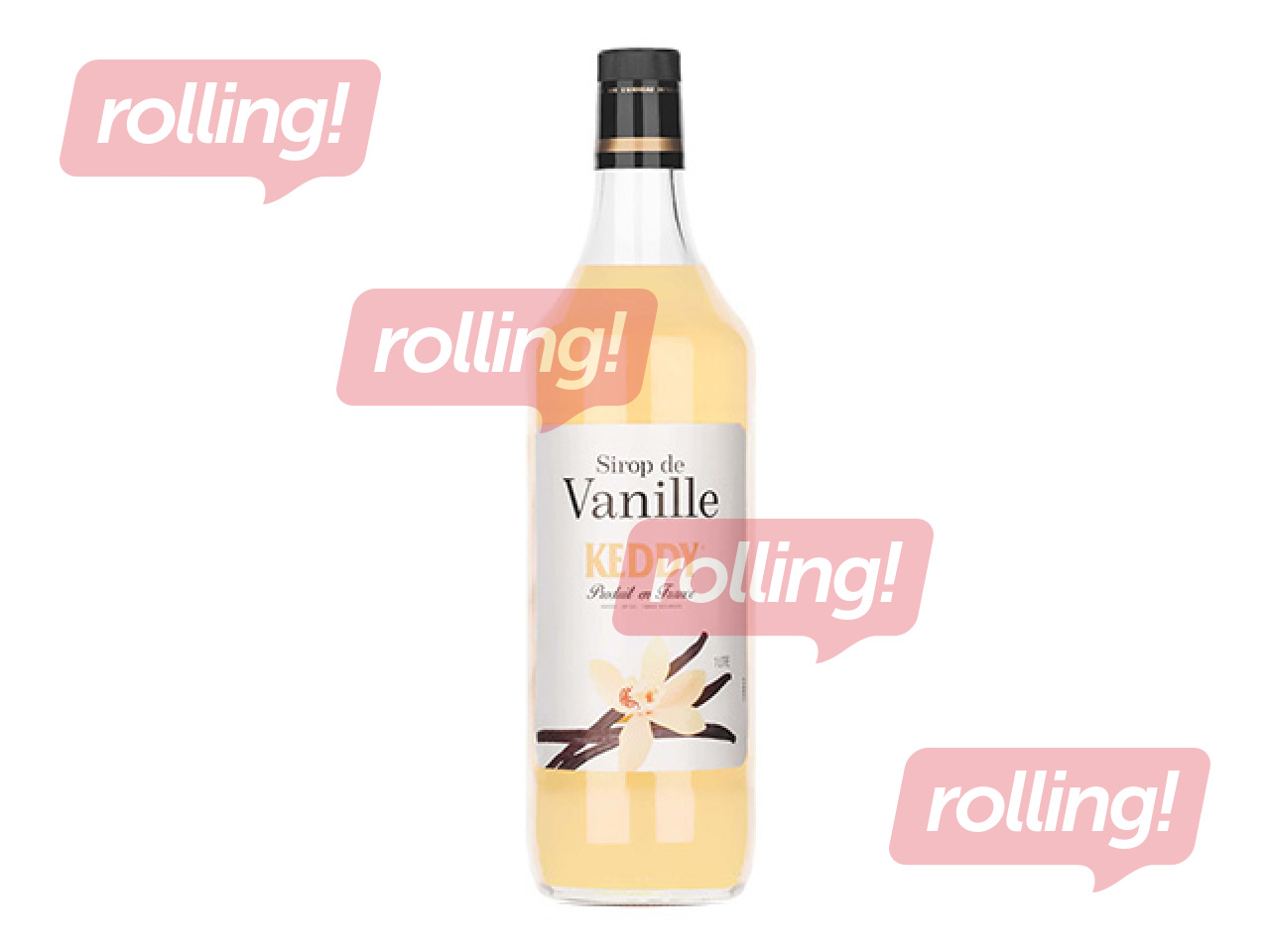 Vanilla syrup Keddy, 1l (container deposit included in the price)