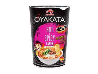 Zupa, OYAKATA, ātri pagatavojama, Ramen CUP Hot&Spicy, 63g