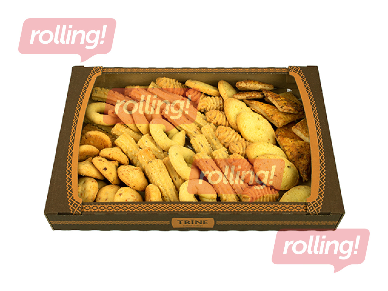 Küpsised, TRĪNE, soolane assortii, 400g