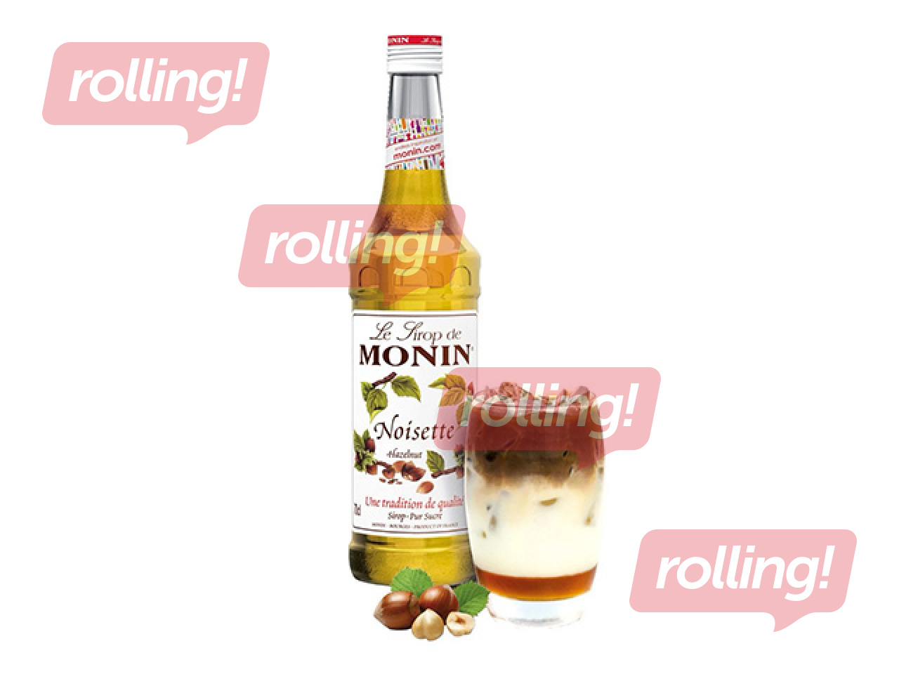 Sīrups Monin, lazdu riekstu, 700ml (Taras depozīts iekļauts cenā)