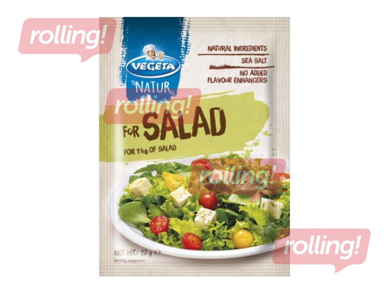 Garšvielu maisījums Vegeta, Natur, salātiem, 20g