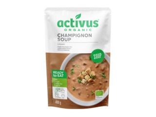 BIO šampinjonu krēmzupa Activus Organic, 400g