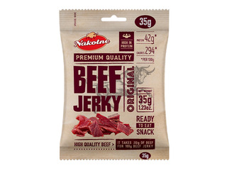 Dried Beef Snack Jerky, with Jalapeno, 35g 