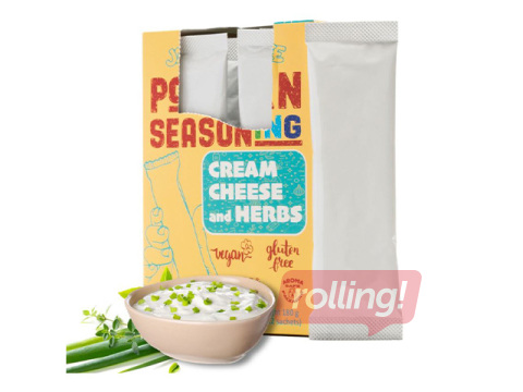 Garšviela popkornam ,Krējuma siers un garšaugi, 12gab x 15g