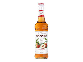 Monin peach syrup, 700ml (container deposit included in the price)