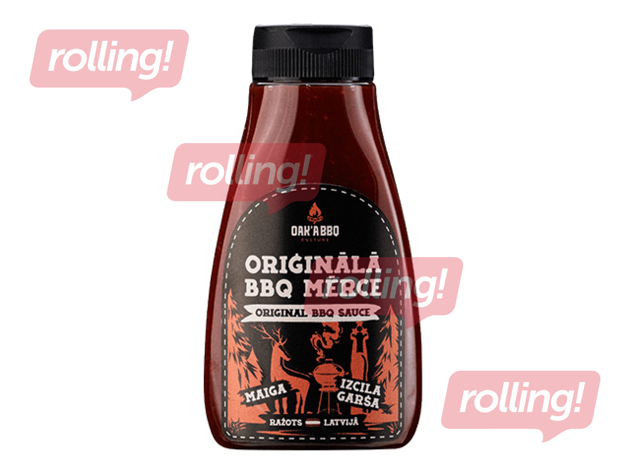 Mērce Oak'A BBQ, Oriģinālā, 270g