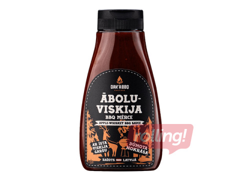Mērce Oak'A BBQ, Ābolu-Viskija, 270g