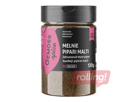 Ground Black Pepper Gemoss Spice, 130g