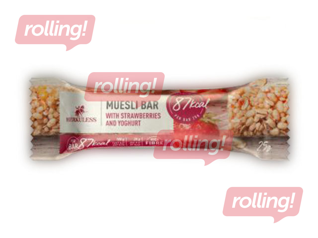 Müslibatoon Muesli Bar, maasika 25g