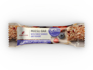 Batoniņš Herkuless Muesli Bar, meža ogu, 25g