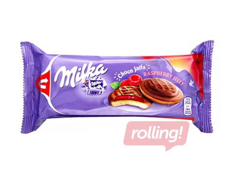 Küpsised Milka Jaffa täidetud vaarika zeleega 147g