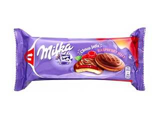 Küpsised Milka Jaffa täidetud vaarika zeleega 147g