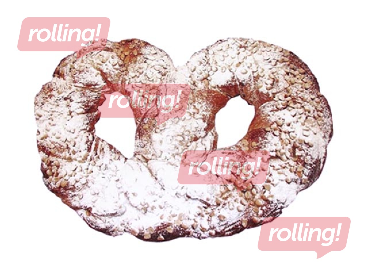 Pretzel Drusti with peanuts, 2 kg