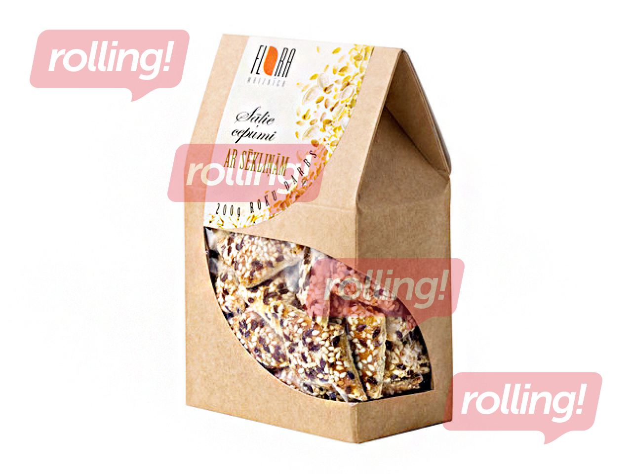 Cepumi Flora sāļie ar sēkliņām, 200g