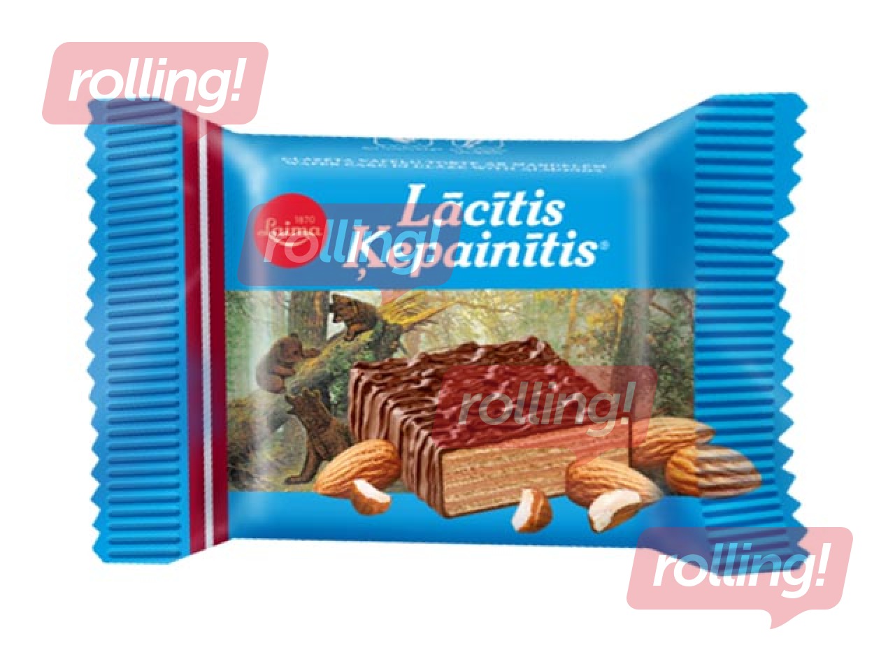 Vafeļu torte Laima Lācītis Ķepainītis, 40g