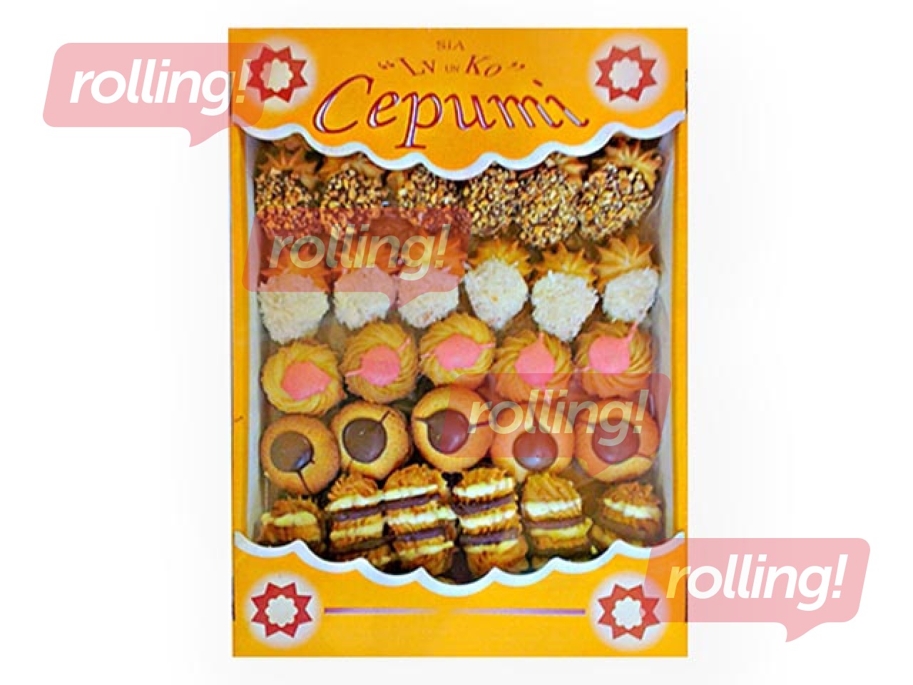 Cookies with filling, 700g,