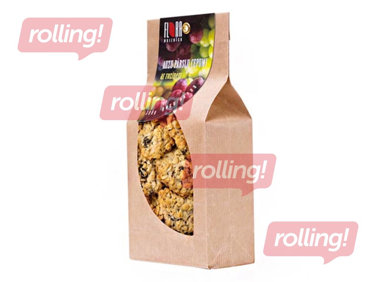 Cepumi Maiznīca Flora, auzu pārslu ar rozīnēm, 300g