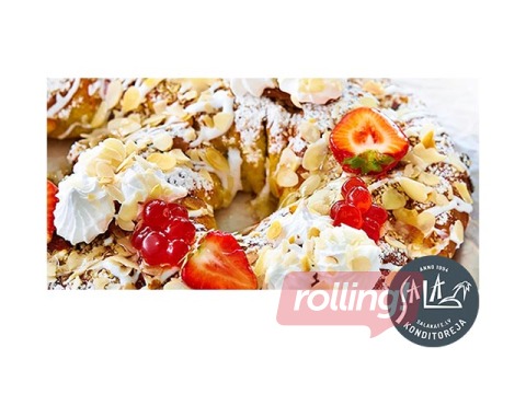 Pretzel Sala boiled cream, 1.5 kg