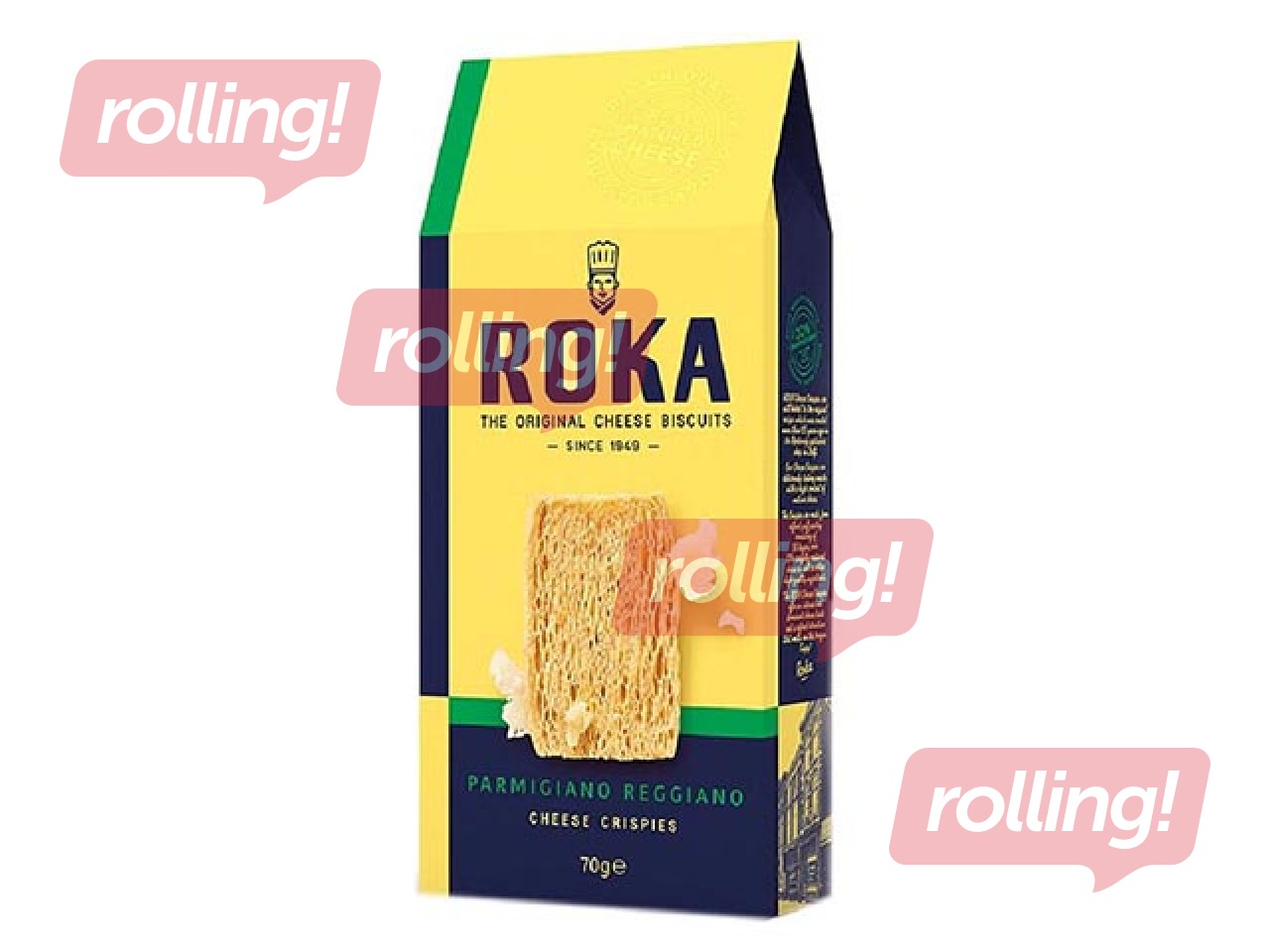 Cepumi Roka ar Parmezāna sieru, 70g