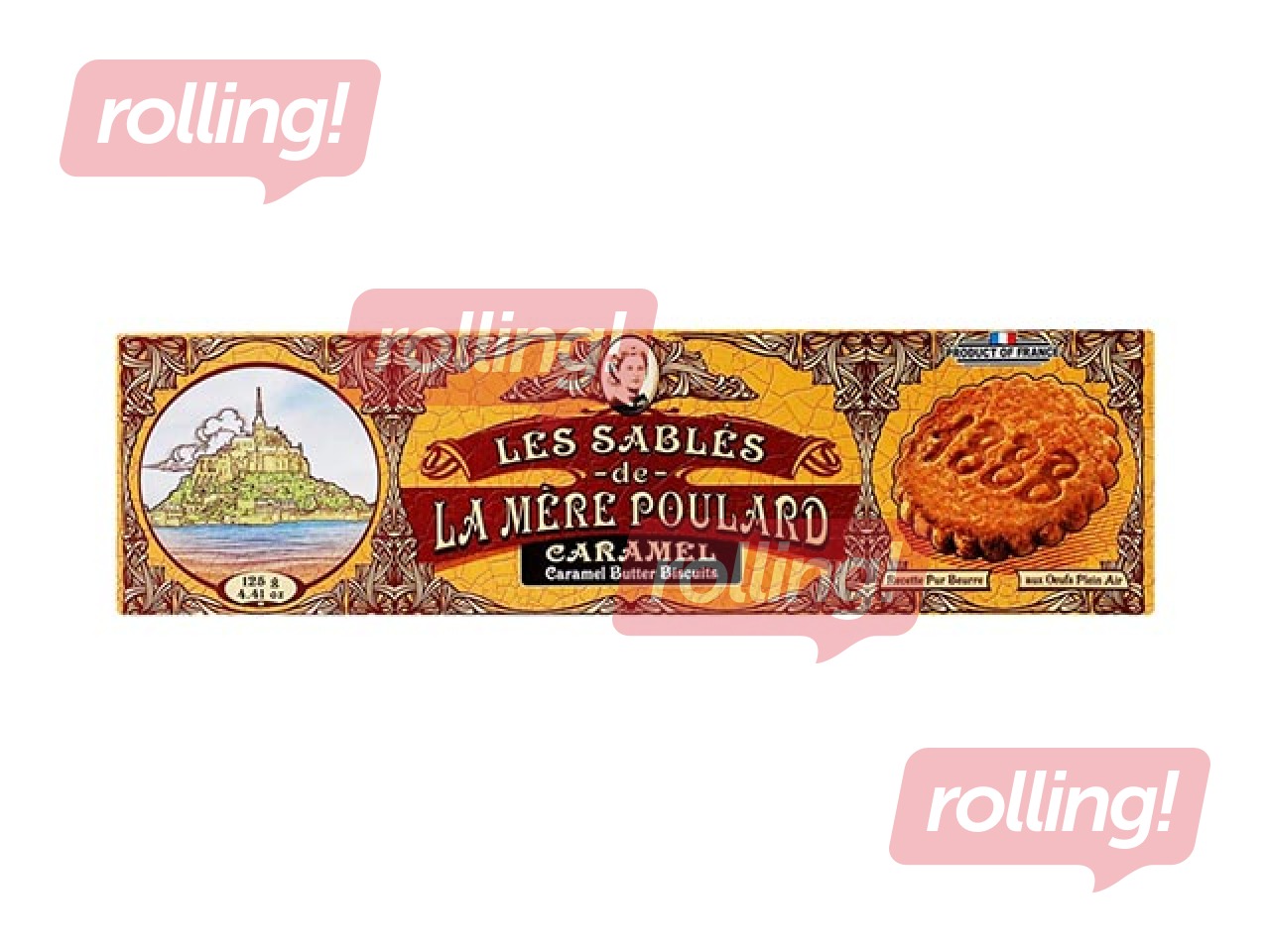 Cepumi La Mere Poulard, sviesta ar karameļu garšu, 125g  