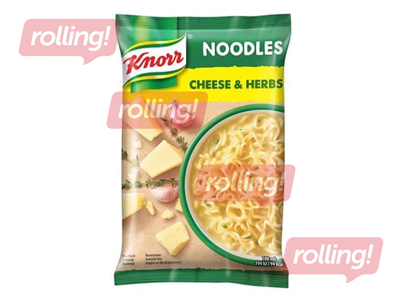 Knorr Ramen nūdeles ar sieru, 61g