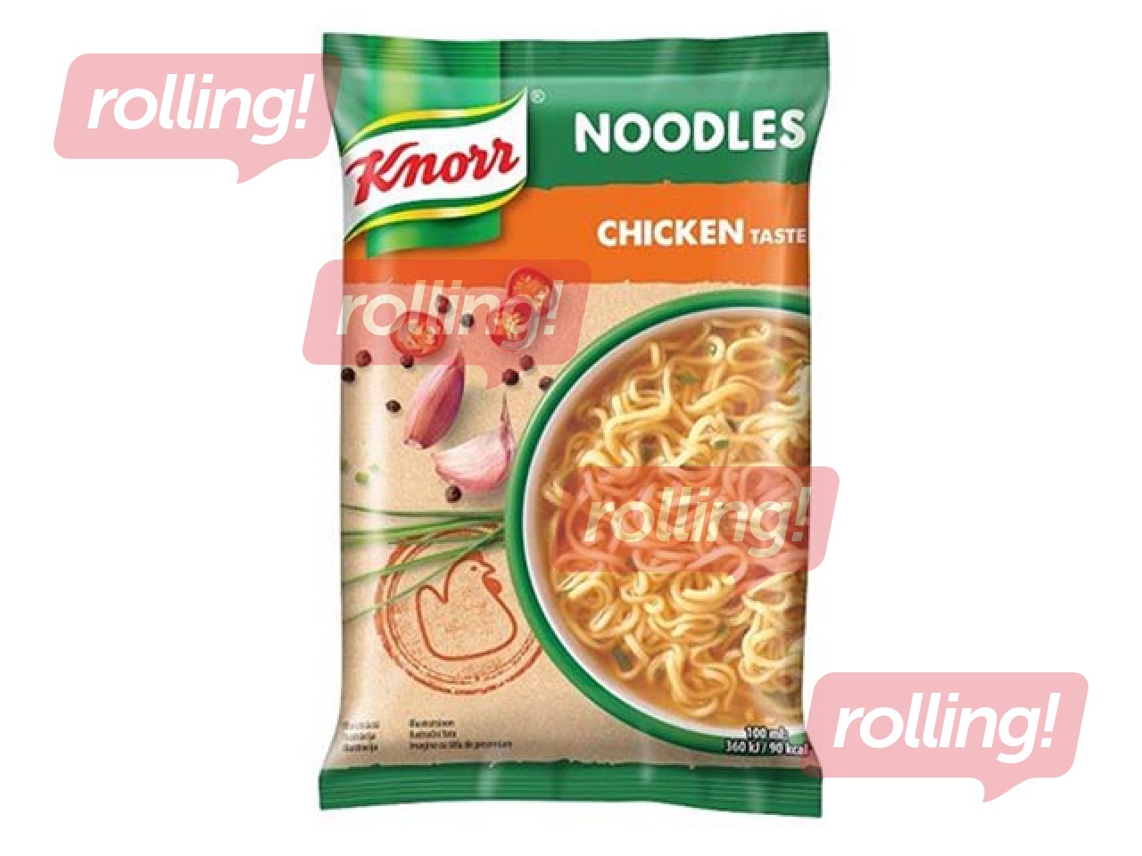 Knorr Ramen nūdeles vistas, 61g