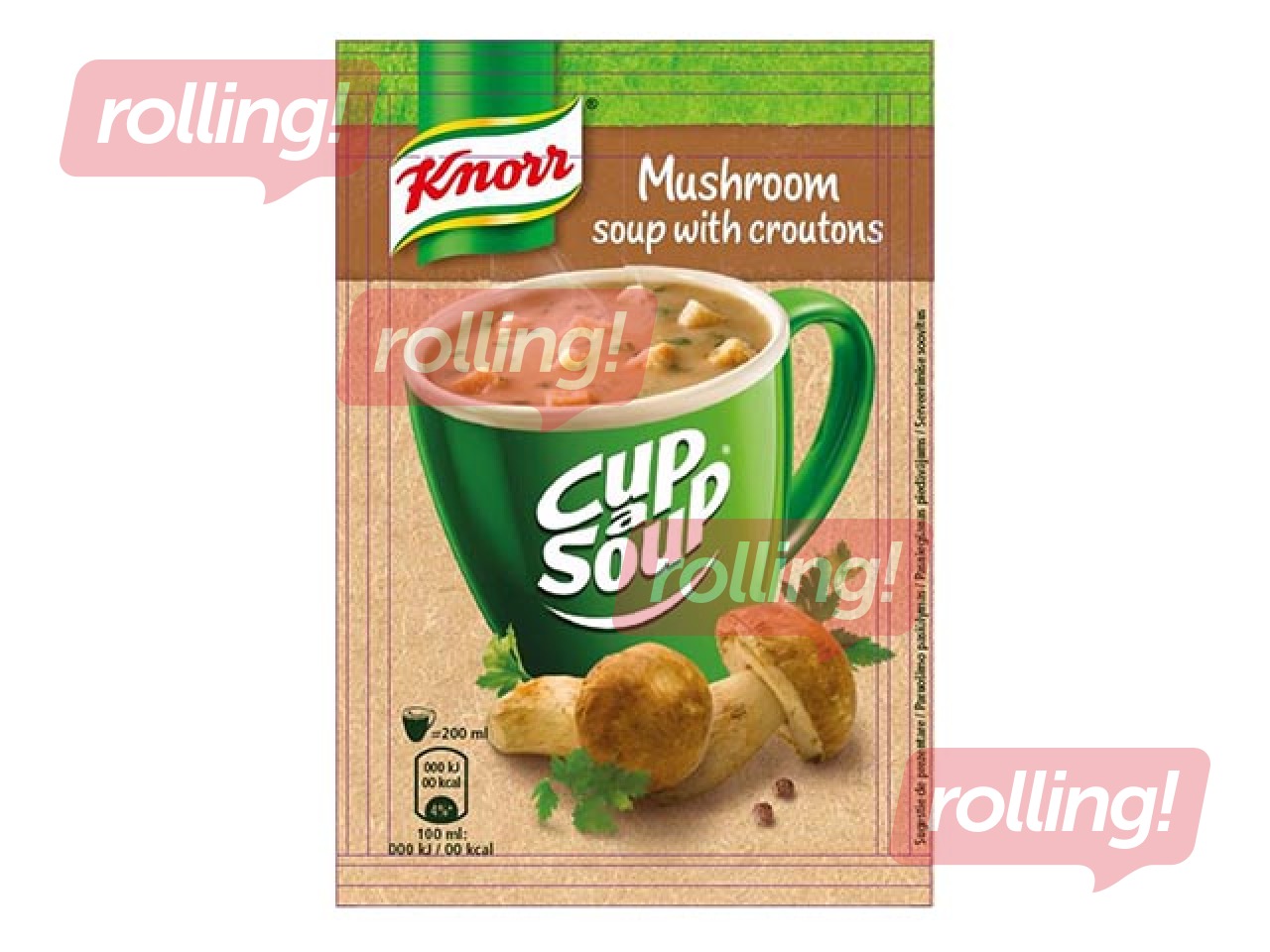 Knorr Cap baraviku krēmzupa, 18g