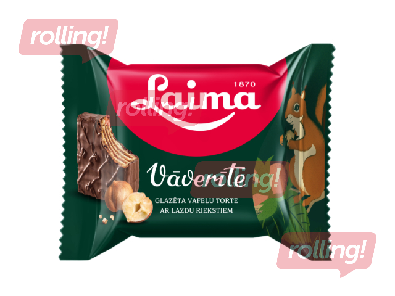 Wafer cake Laima, Vāverīte, 40g