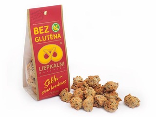 Cookies ''Liepkalni'' with seeds and cheese, 120g