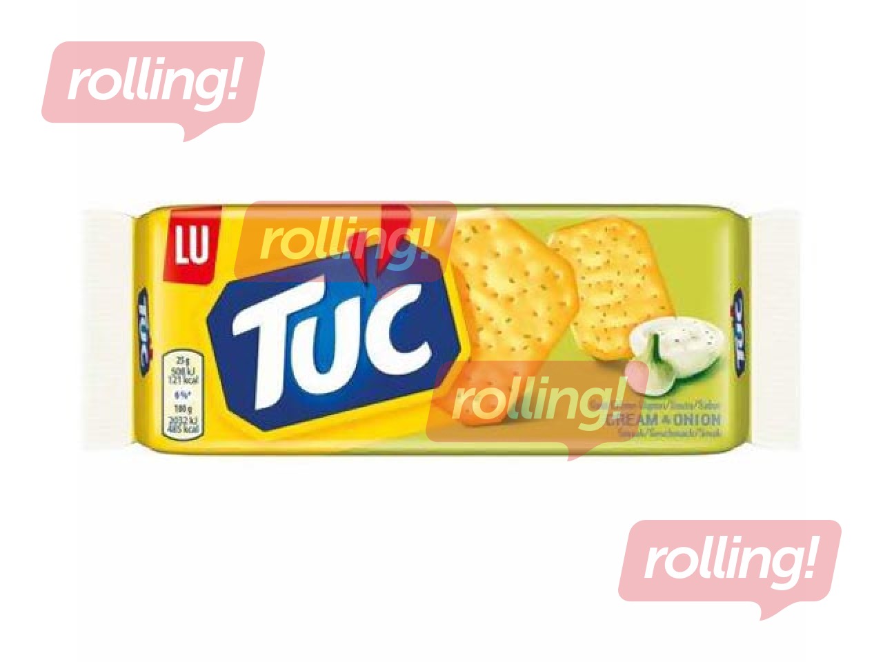 Cepumi Tuc ar krējumu un sīpoliem, 100g
