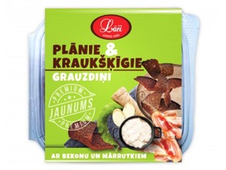 Thin & crispy toast with bacon, 100g