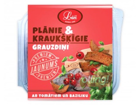 Thin & crispy toast with tomato and basil, 100g