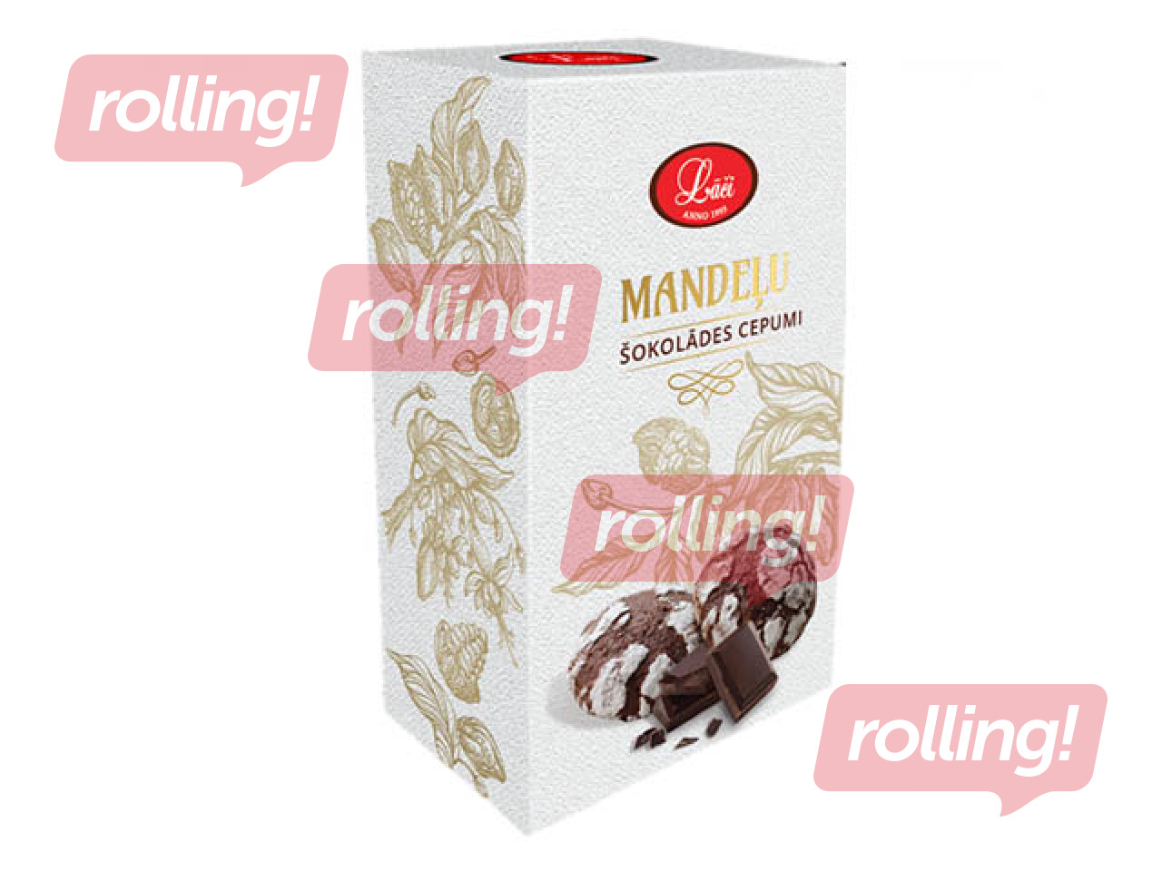 Cookies Lāči almond chocolate,110g