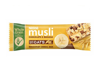 Nestle Musli bar with chocolate and banana, 35g