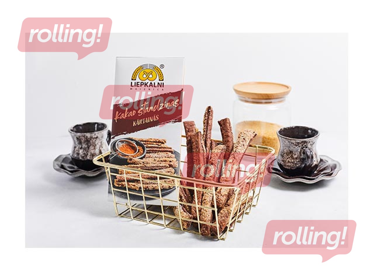 Cepumi Liepkalni kārtainās Kakao standziņas, 90g