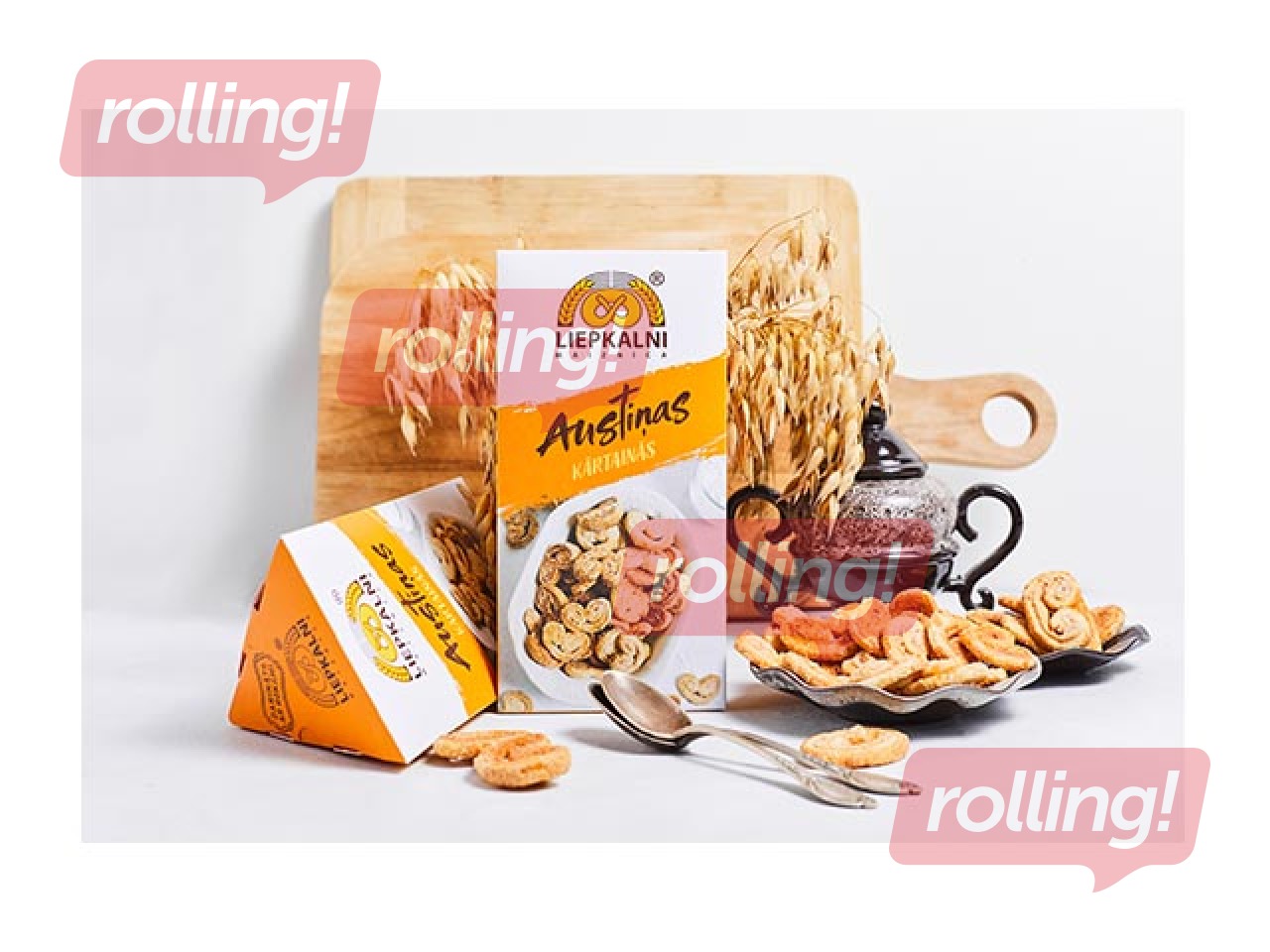 Cepumi Liepkalni, Kārtainās austiņas, 120g