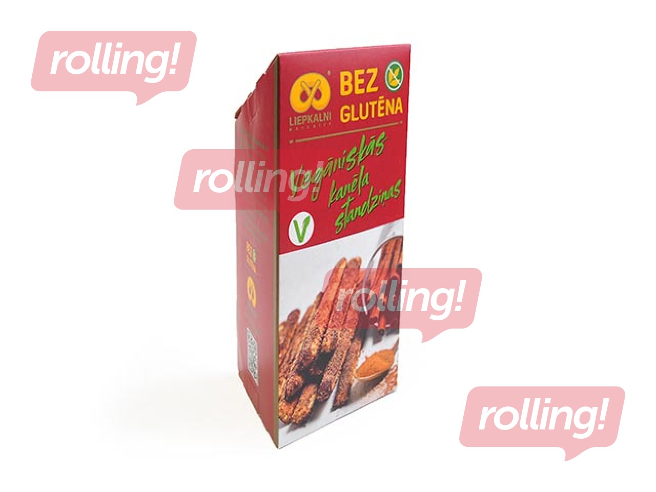 Cepumi Liepkalni Vegāniskās kārtainās standziņas ar kanēli, 100g