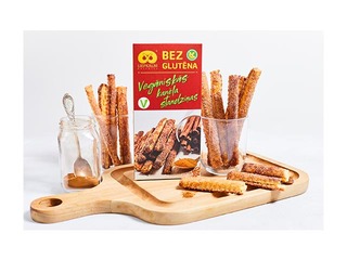 Cepumi Liepkalni Vegāniskās kārtainās standziņas ar kanēli, 100g