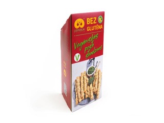 Cookies Liepkalni Vegan layered sticks with pesto, 100g