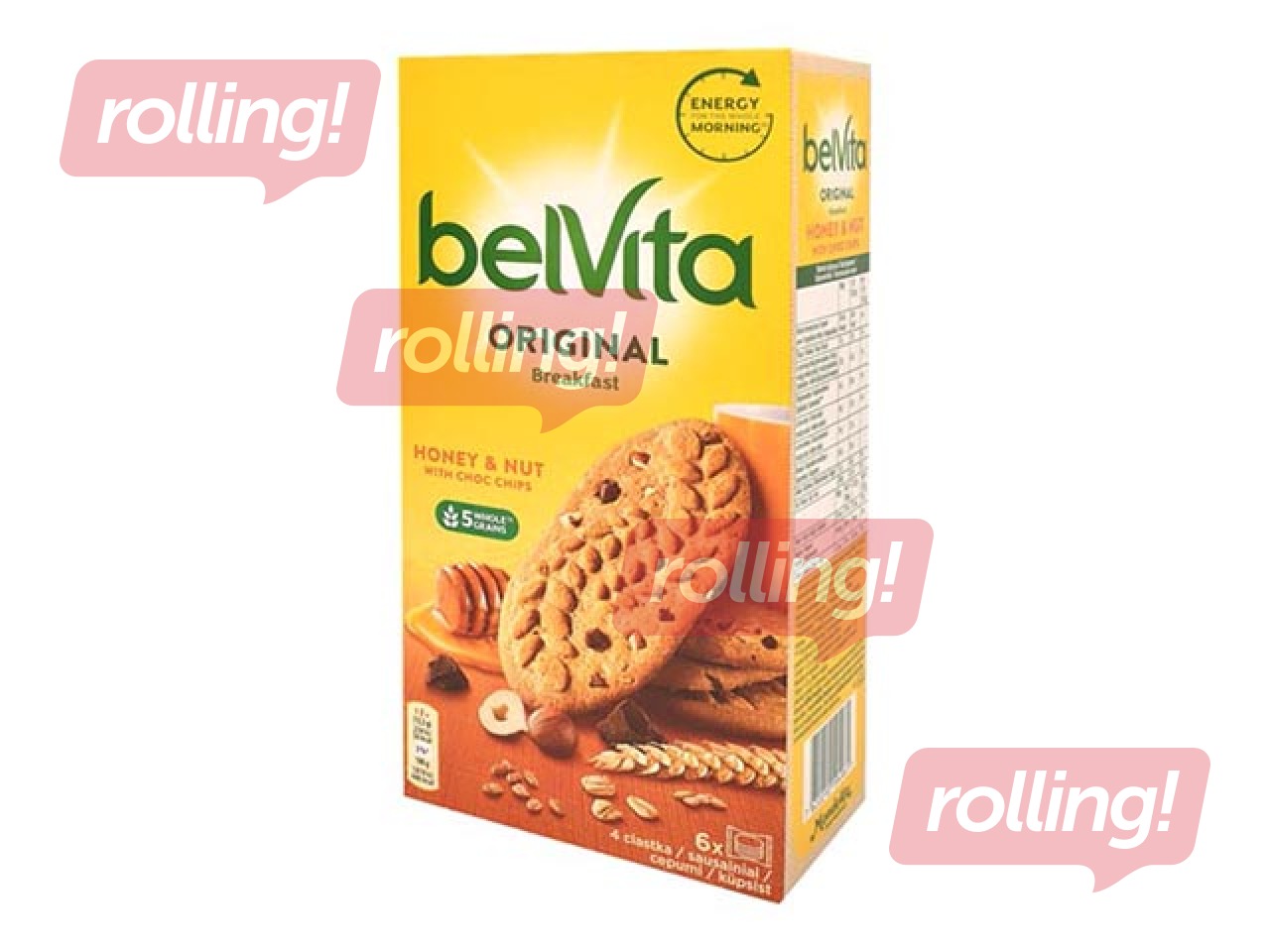 Cepumi Belvita ar riekstiem, 300g