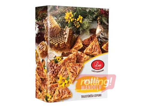 Cepumi Lāči Mandeļu medus trijstūrīšu, 220g