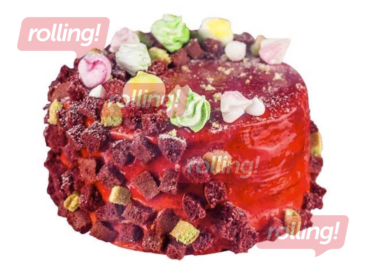 Torte Sārtais samts, Sala, 1kg